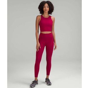 Lululemon Wunder Train High-Rise Tight 25" / Size 10 / Pomegranate Everlux